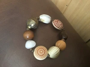 Pulsera elástica con cuentas COOKIE LEE moda otoño - Imagen 1 de 3