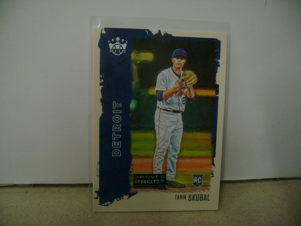 TARIK SKUBAL  2021 PANINI DIAMOND KINGS ARTIST'S PROOF BLUE #132  ROOKIE - Image 1 of 1