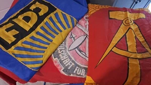 Original DDR Fahnen, Fahnen, Flaggen, selten - Bild 1 von 10