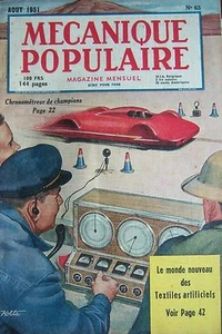REVUE MECANIQUE POPULAIRE N° 063 CHRONOMETRE CRISTAL INDUSTRIE TEXTILE 1951 - Picture 1 of 1