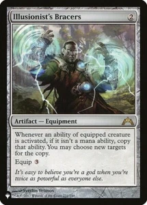 MTG - ILLUSIONIST'S BRACERS - The List (R) - Picture 1 of 1
