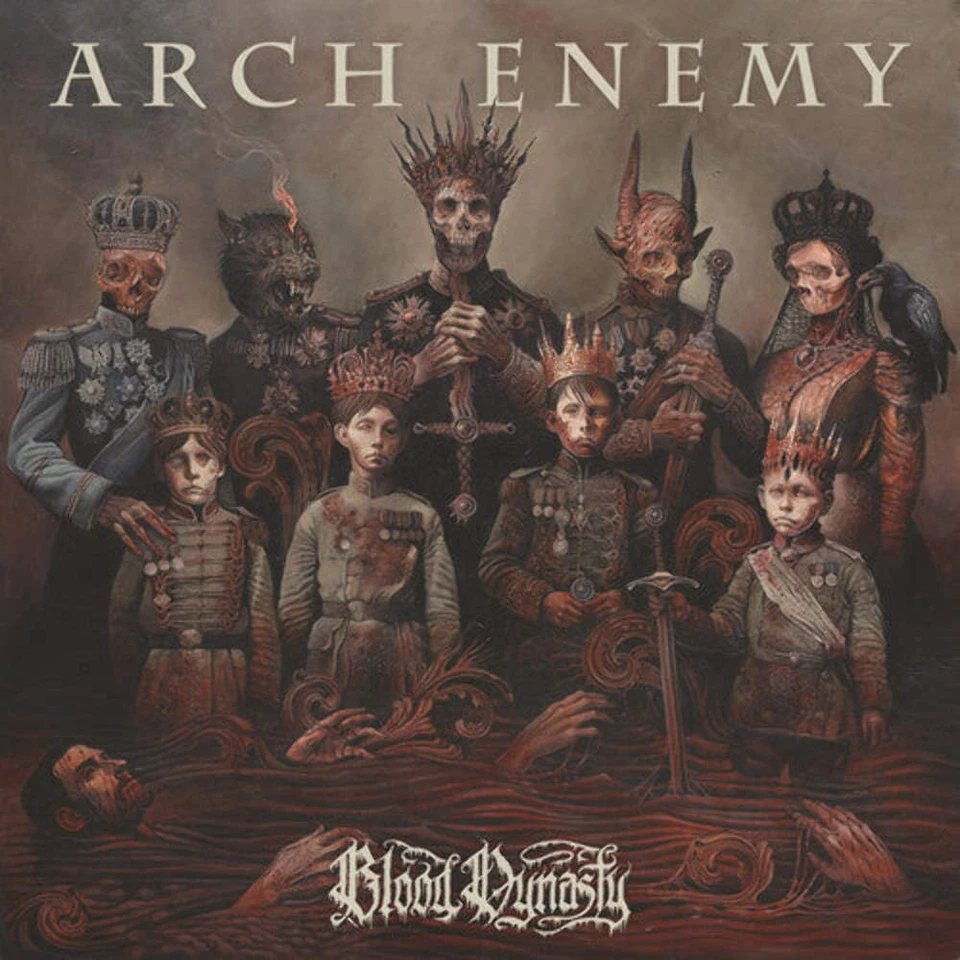 Arch Enemy - Blood Dynasty [Black Ice Vinyl] NEW Vinyl - Image 1 of 1