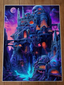 Horror Landscape Sci-Fi Fantasy Poster 18x24in - Picture 1 of 1