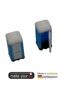 N Toiletten Set 1:160 2 Premium Baustellen Mobile Toilette WC Toilettenhäuschen - Bild 1 von 8