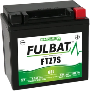 FTZ7S = YTZ7S GEL FULBAT BATTERY MOTO SCOOTER READY TO USE HONDA PCX 125 150 - Picture 1 of 1
