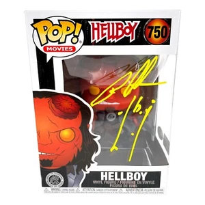 Ron Perlman handsigniert Hellboy Funko Pop #750 beschriftet JSA IGM COA signiert - Bild 1 von 12