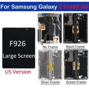 Inner OLED For Samsung Galaxy Z Flod3 F926B/U LCD Display Touch Screen Assembly - Picture 1 of 32