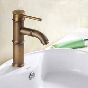 Miscelatore monocomando ottone rubinetto lavabo bagno rubinetto miscelatore - Foto 1 di 3