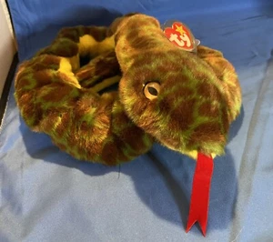 Ty Slither The Snake 47in 1999 Beanie Buddies - Picture 1 of 5