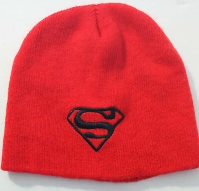 Gorro Superman Rojo DC Comics Tejido Calavera Gorra Juvenil Talla Única Se Adapta a la mayoría Foto 1 de 4