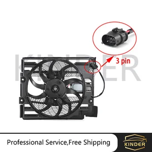 Radiator Cooling Fan for BMW 520i 523i 525i 530i 535i 540i M5 E39 64546921395 - Picture 1 of 8