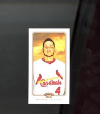 2010 Topps 206 Mini Polar Bear YADIER MOLINA SSP