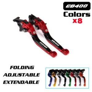 CNC Folding Extendable Brake Clutch Levers For 1998-2006 Honda VTR 250 - Foto 1 di 17