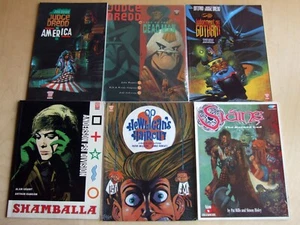 2000 AD Books Fleetway albums Judge Dredd Batman Anderson Hewligan Slaine - Bild 1 von 46