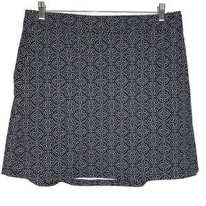 RipSkirt Hawaii Falda Envolvente Ajustable Bolsillos Negro sobre Gris Geométrico Viaje XL - Imagen 1 de 10
