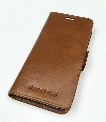 dbramante1928 Wallet Real Leather Case iPhone X/Xs/Xs Max/XR/11/11 Pro Tan/Black - Image 1 of 4