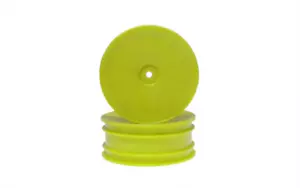 Buggy Wheels Front 1/10 Lazer ZX Ulitma RB5 2WD 56mm Yellow 2pcs Kyosho W5029Y - Picture 1 of 2