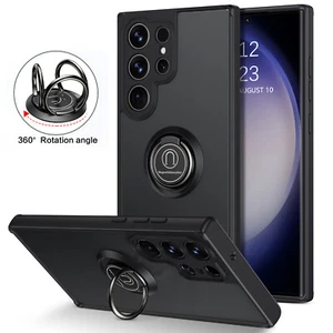 For Samsung Galaxy S23 / S22 Ultra Shockproof Rugged Case Cover+360° Kickstand - Photo 1 sur 21