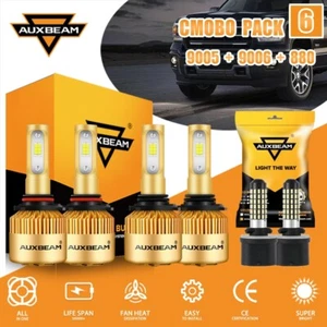 for Chevy Silverado 1500 1999-2002 AUXBEAM S3 9005 9006 880 LED Headlight Bulbs - Bild 1 von 12