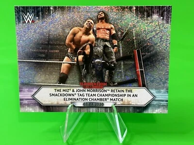 💥💥2021 Topps WWE Elimination Chamber #33 The Miz & John Morrison!!💥💥 - Image 1 of 3
