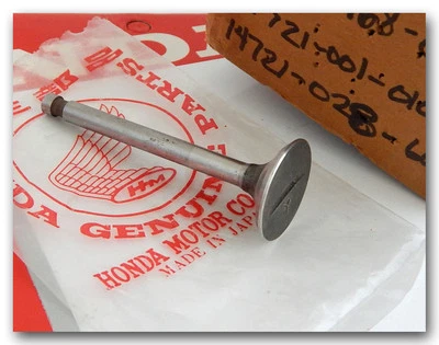 VÁLVULA DE ESCAPE ORIGINAL HONDA CL90 CM91 CT90 S90 SUPER 90 14721-028-600 PIEZA NOS Foto 1 de 3