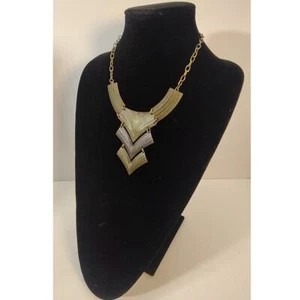 Fiercely Pharoah Gold Tone Necklace And Earrings Valentines Gift Set Jewelry - Picture 1 of 5
