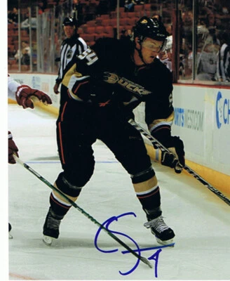 CAM FOWLER 签名 8 x 10 照片 Anaheim Ducks — 第 1/2 张图片