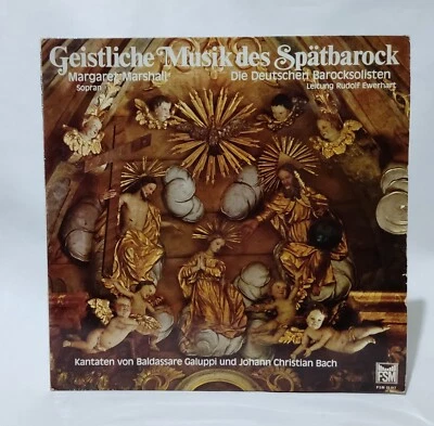 Margaret Marshall - Geistliche Musik des Spätbarock - Music Vinyl Record - Image 1 of 4
