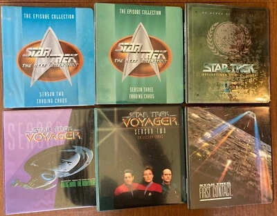 Skybox - Rittenhouse - Star Trek - Carpetas de tarjetas coleccionables - ELECCIÓN Foto 1 de 2