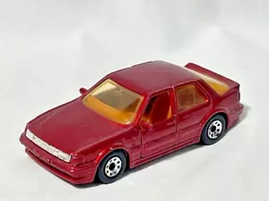 1987 Matchbox Saab 9000 Turbo, Red, Doors Open, 1/64, VGC! - Picture 1 of 3