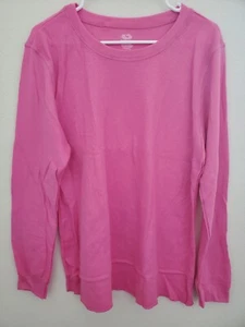 Fruit of the Loom girls Waffle Thermal Underwear Set size XL/XG (16-18) pink - Picture 1 of 6