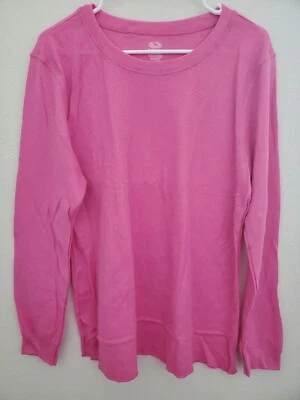 Fruit of the Loom girls Waffle Thermal Underwear Set size XL/XG (16-18) pink Foto 1 de 4