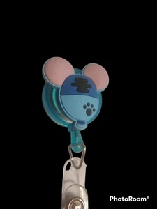 Distintivo mulinello ID con supporto in plastica - Foto 1 di 2