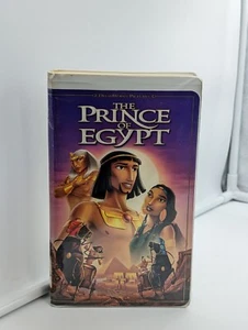 THE PRINCE OF EGYPT Vhs Video Tape 1999 DreamWorks Animated Clamshell - Picture 1 of 5