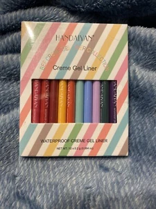 Waterproof Eyeliner Pencil Set 12 Colors Long Lasting Matte Crème Gel Eye Liners - Picture 1 of 2