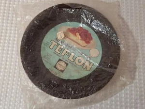 Vintage Aluminium Teflon Kuchenplatte 10" Backform Neu mit Original Papieretikett - Bild 1 von 9