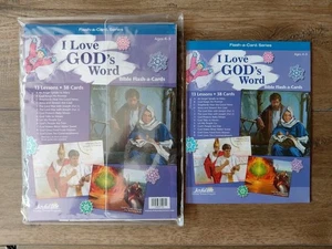 Abeka Joyful Life Bible Flash A Cards I Love God's Word 38 Cards 13 Les ED12 - Bild 1 von 4