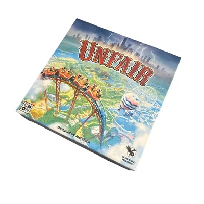 2016 Unfair Board Game By Joel Finch Build & Operate Theme Parks Complete - Image 1 of 3