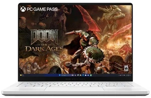 ASUS - ROG Zephyrus G14 14" OLED 3K 120Hz Gaming Laptop - AMD Ryzen 9 270 - 1... - Picture 1 of 6