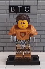 LEGO NEXO KNIGHTS 70349 Queen Halbert - Pearl Gold Armor Minifigure! NEX066!