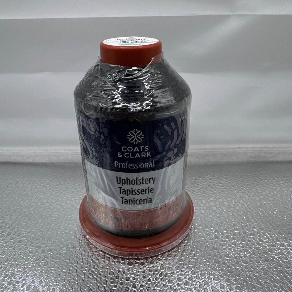 Upholstery Thread, 1500 Yards, Black - Strong & Durable for Sewing Projects- New - Image 1 of 4