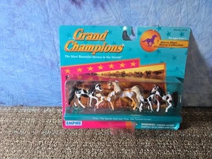 Empire Grand Champions Micro Mini Horse Collection Native American Ponies 1997 - Picture 1 of 8
