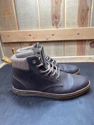 Botas con cordones Dr. Martens para mujer de cuero marrón cuello espiga talla 7 EU38 Foto 1 de 4