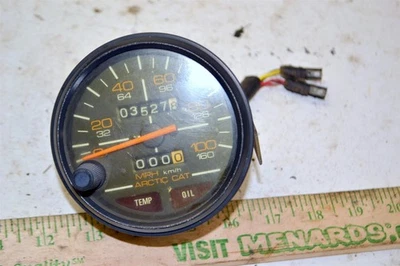 Arctic Cat Cougar Wildcat Gauge Trip Meter Speedo Speedometer 0620-043 1989-1990 - Изображение 1 из 4