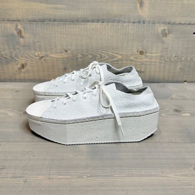 Y-3 Kyasu Zapatillas bajas Crema Blanco Gamuza Cuero Plataforma Para Mujer 6, EU 37 1/3 Foto 1 de 4