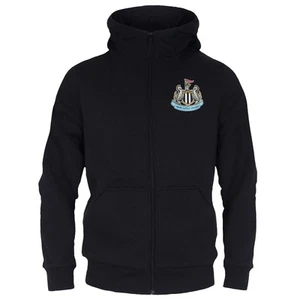 Newcastle United Boys Hoody Zip Fleece Kids OFFICIAL Football Gift - Picture 1 of 13