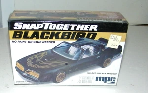 MPC Vintage Snap Together Blackbird Firebird Pontiac Model Kit TRANS AM SEALED - Picture 1 of 3