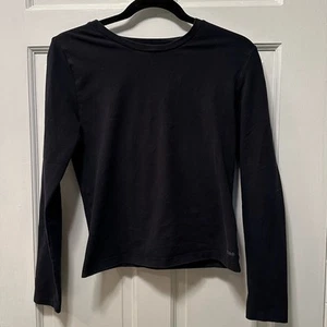 TNA Black Long Sleeve Top - Picture 1 of 4