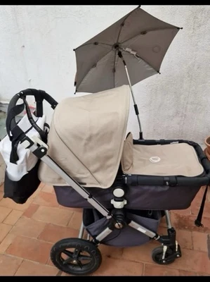Coche de bebé Bugaboo Camaleón 3 con dos colores de interior, y accesorios  - Imagen 1 de 3