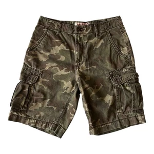 Arizona Jean Co. Pantalones Cortos Para Hombre 32 Cintura Camuflaje Carga Solapa Bolsillos Informales - Imagen 1 de 8